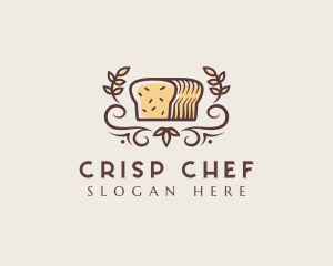 Elegant Bakery Bread logo design