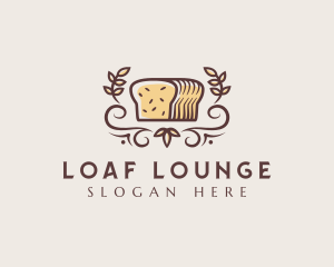 Loaf - Elegant Bakery Bread logo design