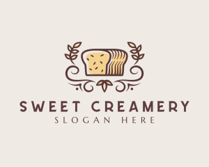 Elegant Bakery Bread logo design