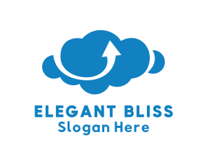 Dark Blue Cloud Logo