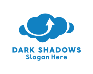 Dark Blue Cloud logo design