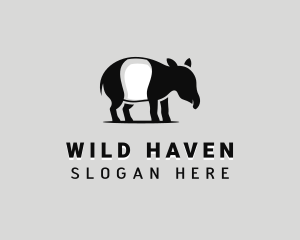 Tapir Wildlife Zoo logo design