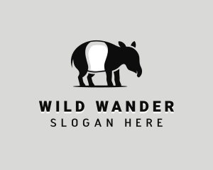 Tapir Wildlife Zoo logo design