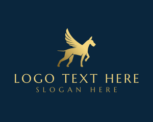 Canine - Finance Dog Wings Trading logo design