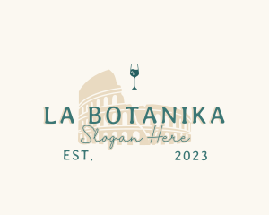 Historical Italian Cocktail Bar Logo