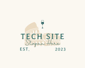 Site - Historical Italian Cocktail Bar logo design