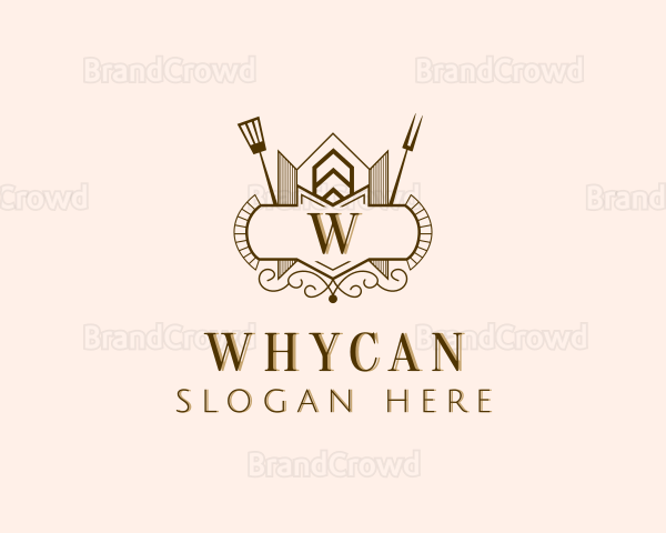 Restaurant Fine Dining Cutlery Logo