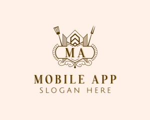 Restaurant Fine Dining Cutlery Logo