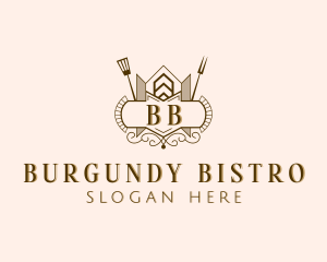 Restaurant Fine Dining Cutlery logo design