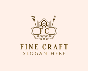 Restaurant Fine Dining Cutlery logo design