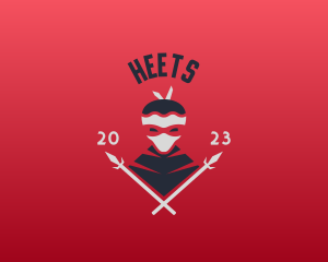 Spear Ninja Mercenary Logo