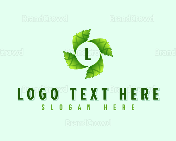 Nature Leaf Herb Logo