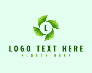 Leaf - Nature Leaf Wellness logo design