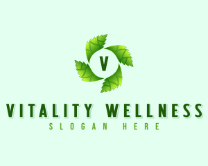 Nature Leaf Wellness logo design