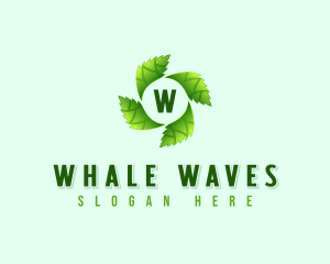 Nature Leaf Wellness logo design