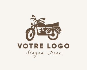 Rider - Old School Motorcycle Rider logo design