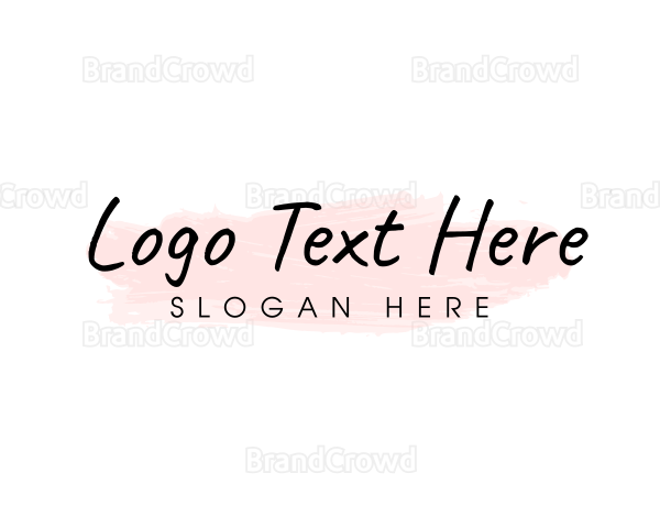 Generic Handwritten Wordmark Logo