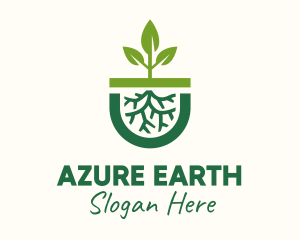 Nature Forestation Planting  logo design