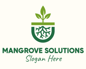 Nature Forestation Planting  logo design