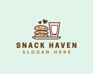 Milk Cookies logo design