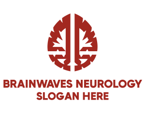 Brain Scan Neurology logo design