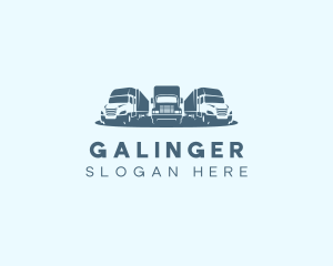 Fleet Trucking Vehicle Logo