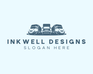 Fleet Trucking Vehicle Logo