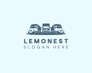 Fleet Trucking Vehicle Logo