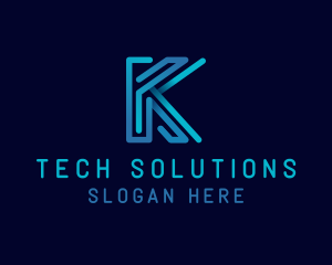 Company - Generic Letter K Company logo design