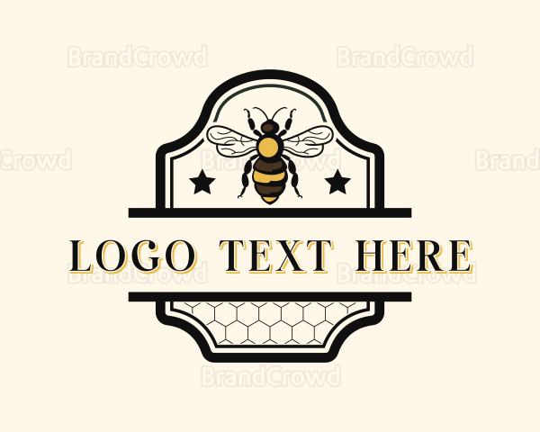 Natural Honey Bee Logo