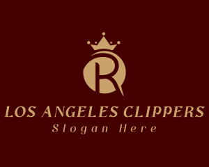 Stylist - Royal Crown Letter R logo design
