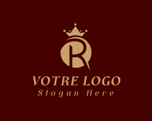 Plastic Surgeon - Royal Crown Letter R logo design