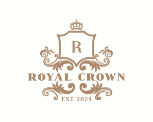 Elegant Royal Shield logo design