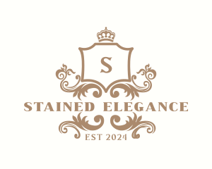 Elegant Royal Shield logo design