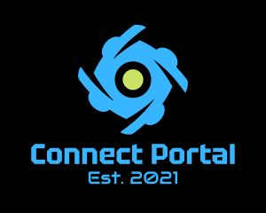 Portal - Spiral Tech Surveillance logo design