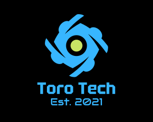 Spiral Tech Surveillance logo design