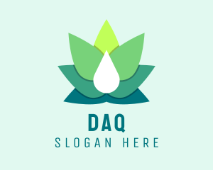 Dispensary - Cannabis Oil Weed Leaf logo design