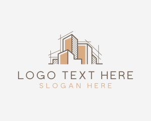 Contractor - Building Architect Contractor logo design