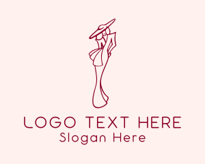 Glam - Woman Fashion Boutique logo design