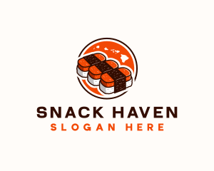 Hawaii Spam Musubi logo design