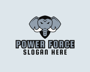 Elephant Animal Team Logo