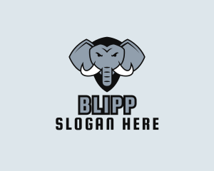 Streamer - Elephant Animal Team logo design
