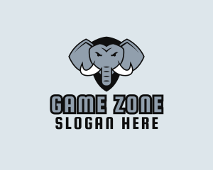 Elephant Animal Team logo design