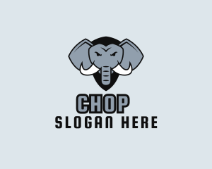 Gamer - Elephant Animal Team logo design