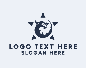 Clan - Star Dragon Gamer logo design