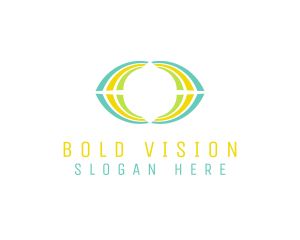 Visual Lemon Eye  logo design