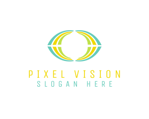 Visual Lemon Eye  logo design