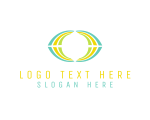 Technology - Visual Lemon Eye logo design