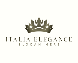 Elegant Royal Crown logo design