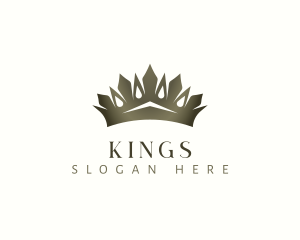 Elegant Royal Crown logo design